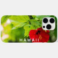 Red Hibiscus Hawaii Tropical Flower iPhone