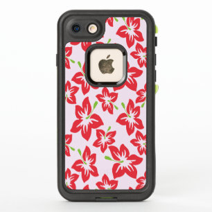 Red Hibiscus, Red Flowers, Pattern Of Flowers