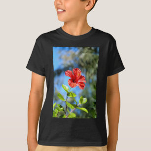 Red Hibiscus T-Shirt