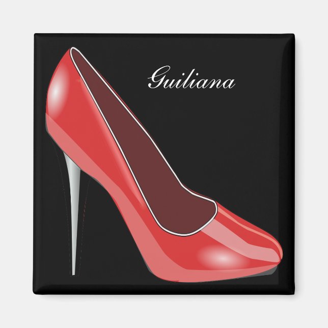 Red High Heel Magnet (Front)