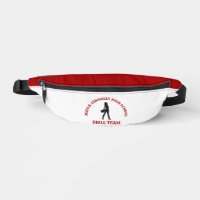 Red High School Drill Team Dancer Personalised