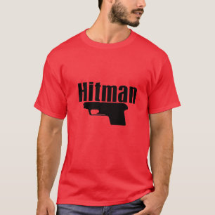red hitman t-shirt