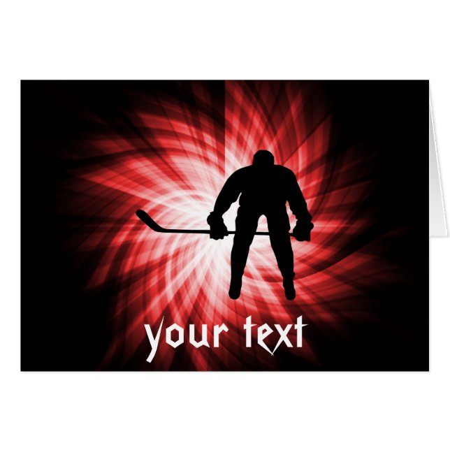 Red Hockey (Front Horizontal)