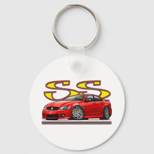 Red_Holden_V8.png Key Ring
