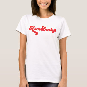 Red Homebody Vintage Type T-Shirt