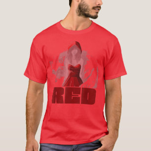Red Hood Riding Amazing Halloween Costume Idea T-Shirt