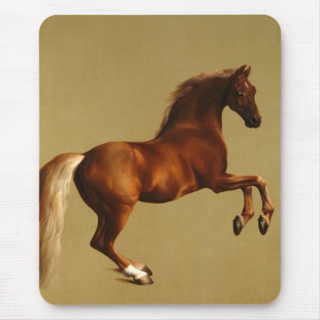 RED HORSE MOUSE PAD (Front)
