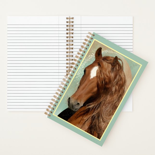 Red Horse - Notebook, Journal (Inside)