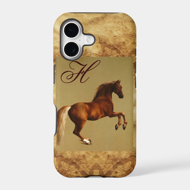 RED HORSE Parchment Monogram (Back)
