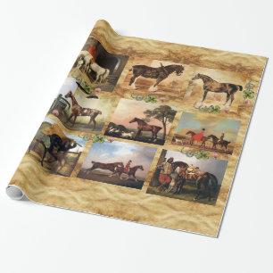 RED HORSE WRAPPING PAPER