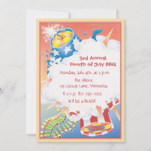 Red Hot & Blue © Invitation
