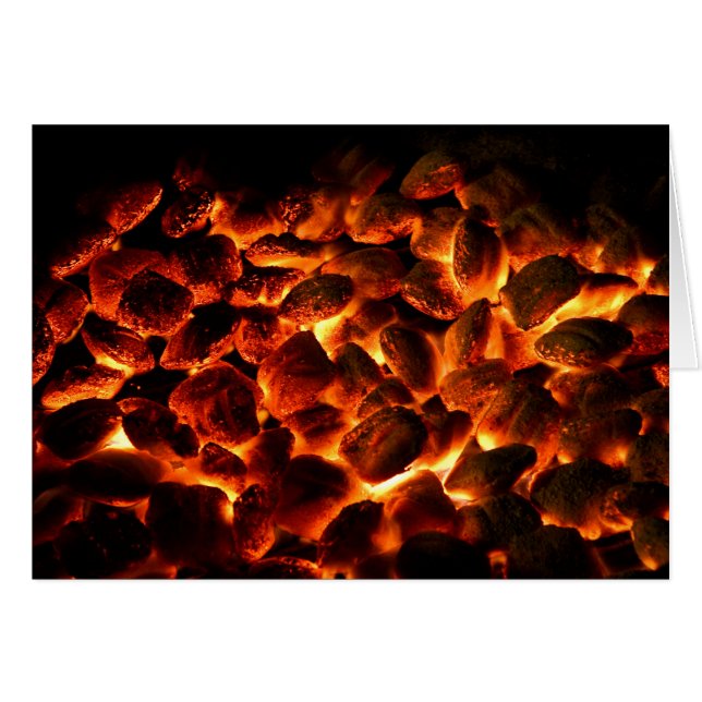 Red Hot Burning Coals (Front Horizontal)