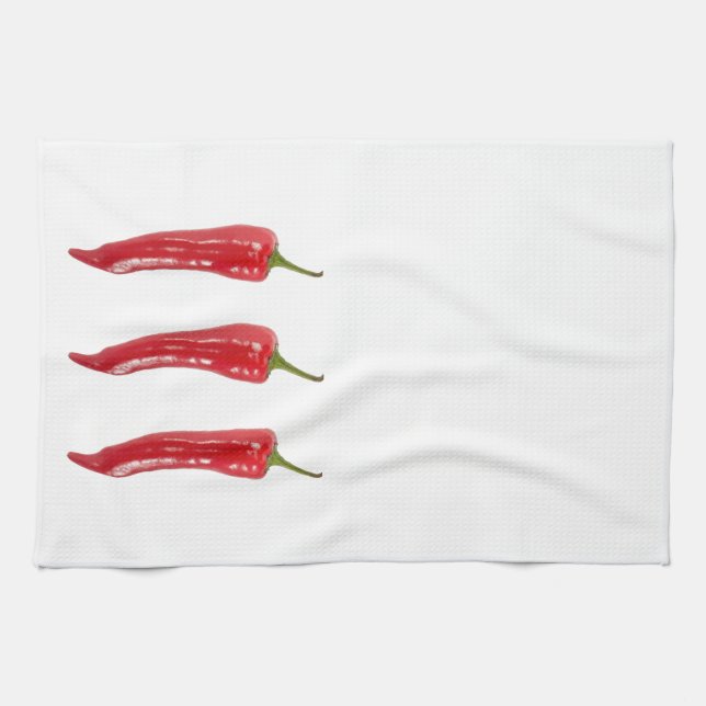 Red Hot Chili Kitchen Towel (Horizontal)