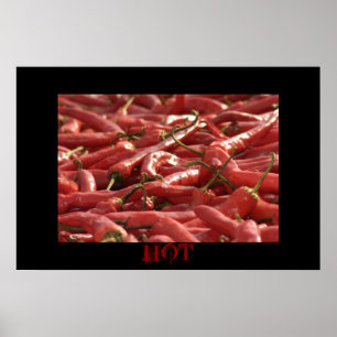 Red hot Chilies Poster