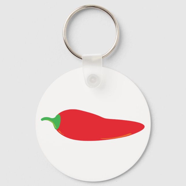 Red Hot Chilli Pepper Key Ring (Front)