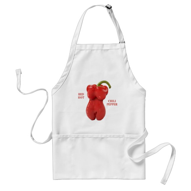 Red Hot Chilli Pepper Standard Apron (Front)