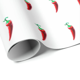 Red Hot Chilli Pepper Wrapping Paper