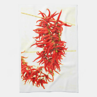 Red Hot Chilli Peppers Hanging to Dry Towel