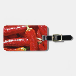 Red hot chilli peppers luggage tag