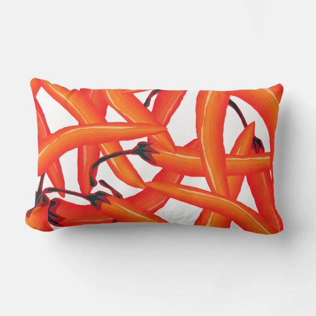 Red Hot Chilli Peppers Lumbar Cushion (Front)