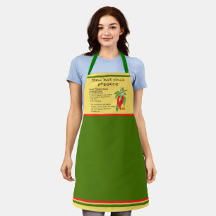Red Hot Chilli Peppers Mustard Green Salsa Recipe Apron
