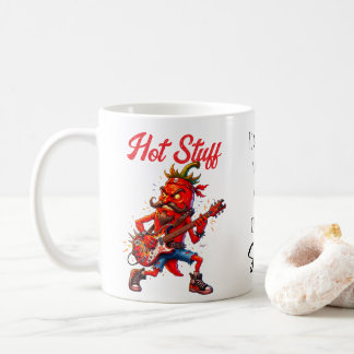 Red Hot Chilli Rocker With Quote Coffee Mug