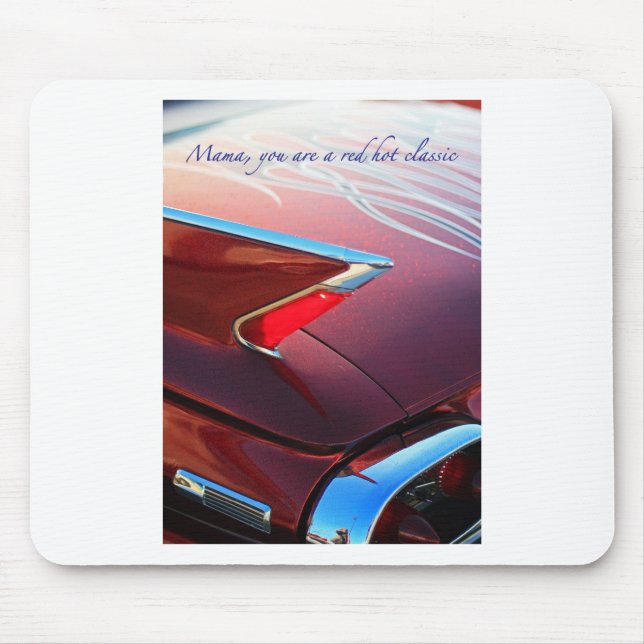 Red Hot Classic Mouse Pad (Front)
