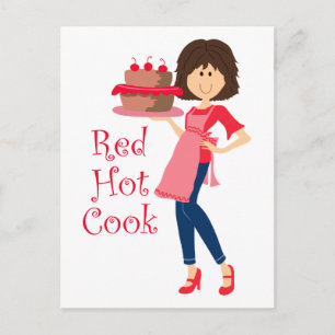 Red Hot Cook Postcard