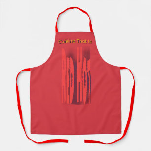 Red Hot Cuisine Apron