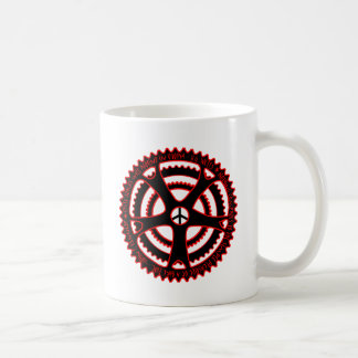 Red Hot Cycle Tracks in Utopia Coffee Mug