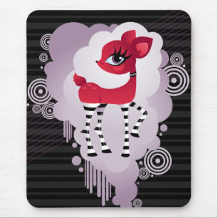 Red Hot Deerie Mousepad