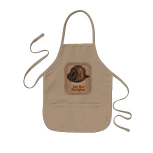 Red Hot FireFighter custom name Apron