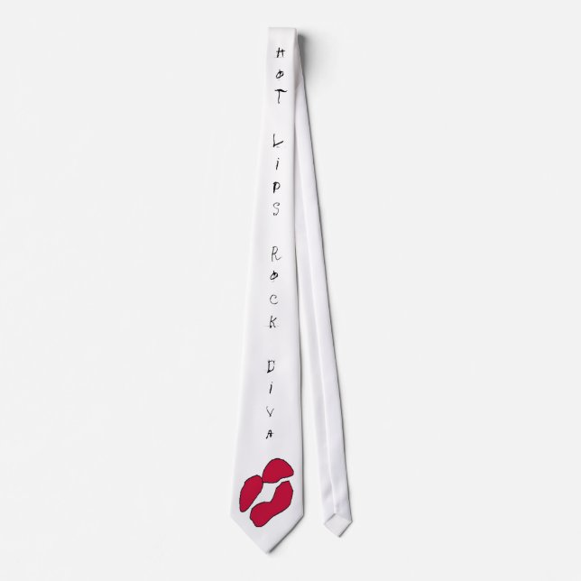 Red Hot Lips II Tie (Front)
