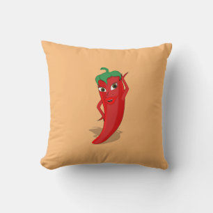 Red Hot Pepper Diva Cushion