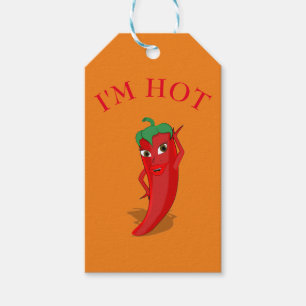Red Hot Pepper Diva Gift Tags