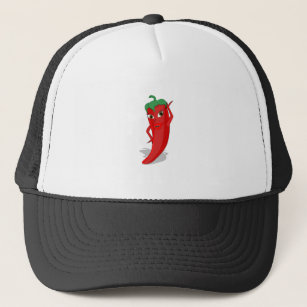 Red Hot Pepper Diva Trucker Hat