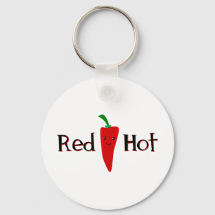 Red Hot Pepper Key Ring