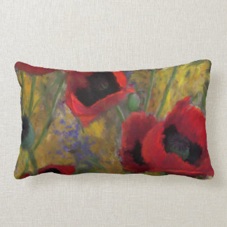 Red Hot Poppy Pillow