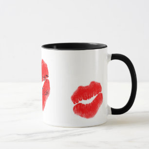 Red Hot Rock Diva Lips I Mug