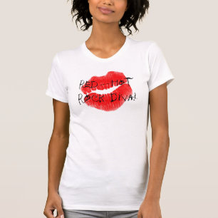 Red Hot Rock Diva Lips I T-Shirt