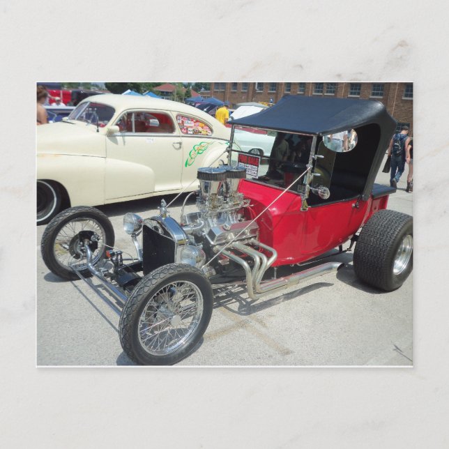 Red Hot Rod, 1 Postcard (Front)