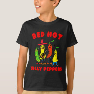 Red Hot Silly Peppers, Funny T-Shirt