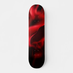 Red hot skateboard