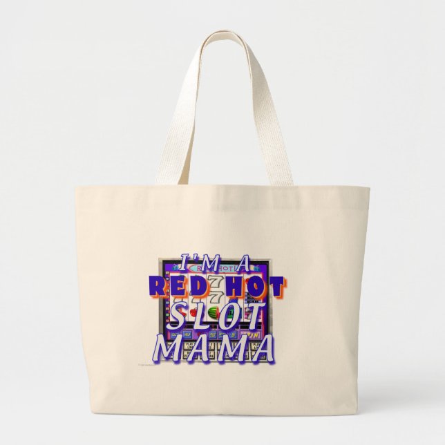 RED HOT SLOT MAMA TOTE BAG (Front)