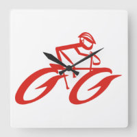 Red Hot Wheels Wall Clock