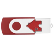 Red House customisable Realtor flash drive