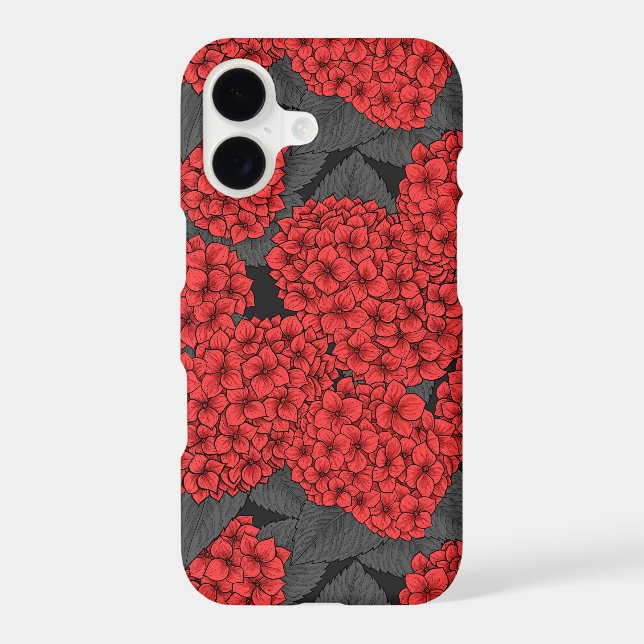Red hydrangea (Back)
