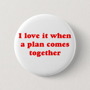 Red I Love It Button