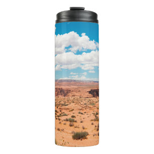 Red I Love You in the World Thermal Tumbler