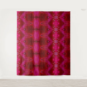 Red Ikat  Tapestry